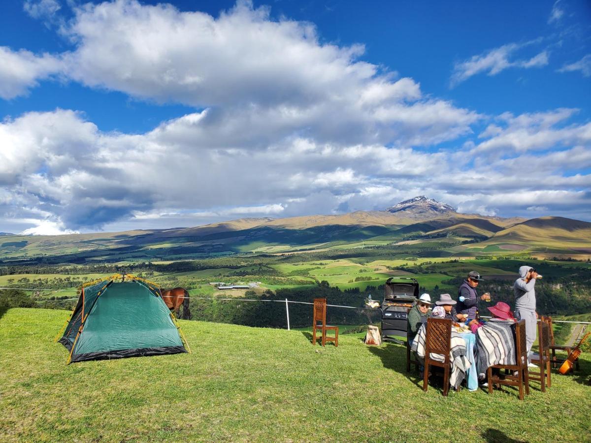 Balcon Al Cotopaxi Hosteria Sangolqui Exterior photo