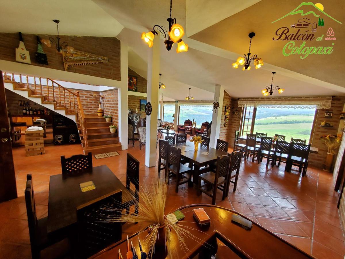 Balcon Al Cotopaxi Hosteria Sangolqui Exterior photo