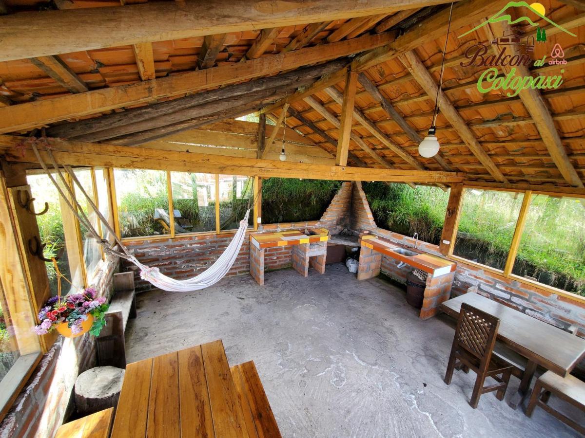 Balcon Al Cotopaxi Hosteria Sangolqui Exterior photo