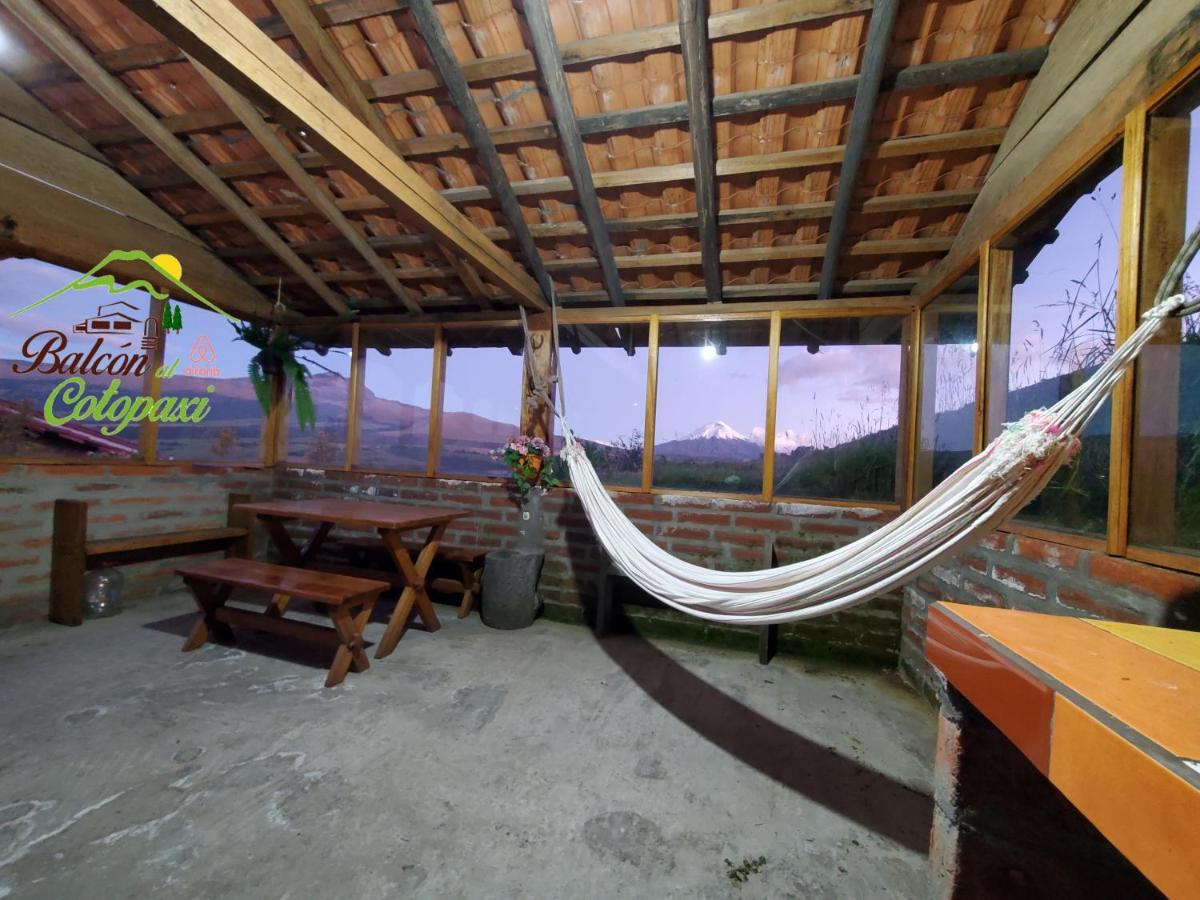 Balcon Al Cotopaxi Hosteria Sangolqui Exterior photo