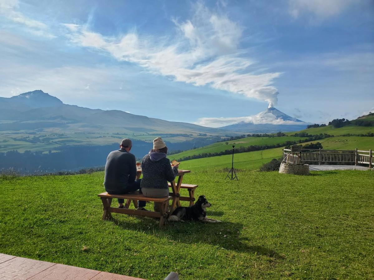 Balcon Al Cotopaxi Hosteria Sangolqui Exterior photo
