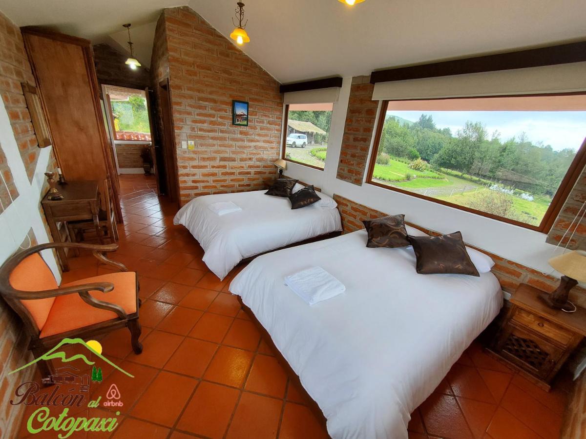 Balcon Al Cotopaxi Hosteria Sangolqui Exterior photo