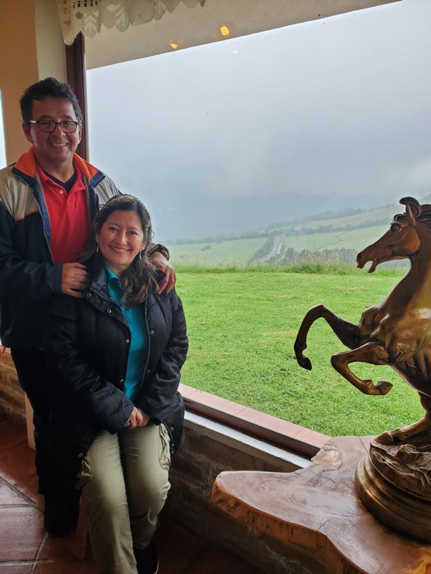 Balcon Al Cotopaxi Hosteria Sangolqui Exterior photo